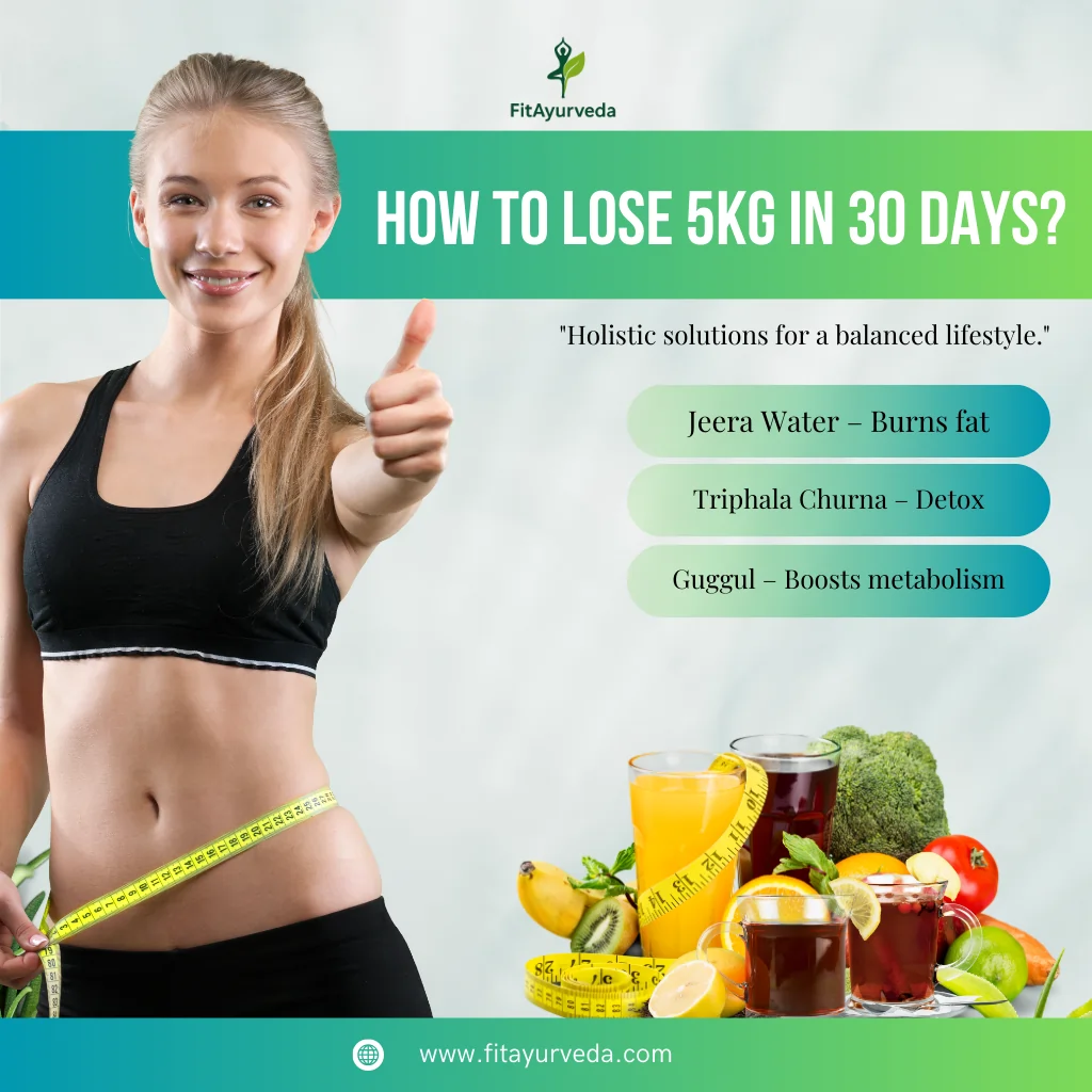 How to Lose 5kg in 30 Days?