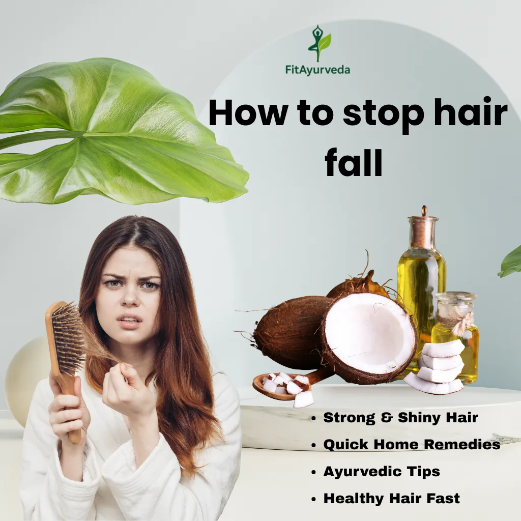Stop Hair Fall Naturally at Home