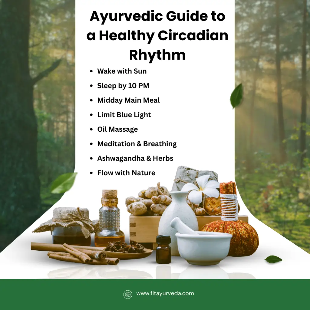 Ayurvedic Guide to a Healthy Circadian Rhythm