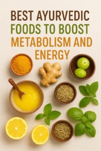 Best Ayurvedic Foods to Boost Metabolism and Energy Naturally