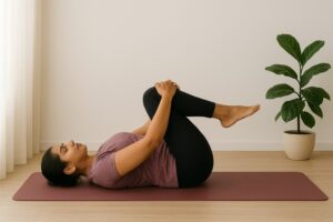 Pawanmuktasana (Wind-Relieving Pose - 5