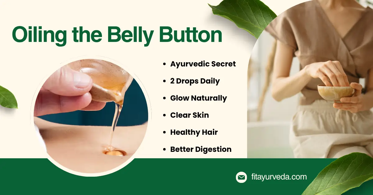 Oiling the Belly Button